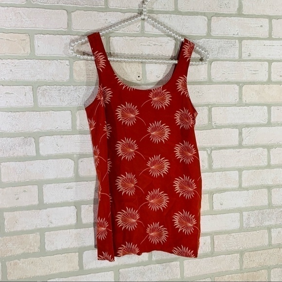 Madewell Silk Lookout Bow Back Top in Palmflower Size XS - Picture 4 of 10